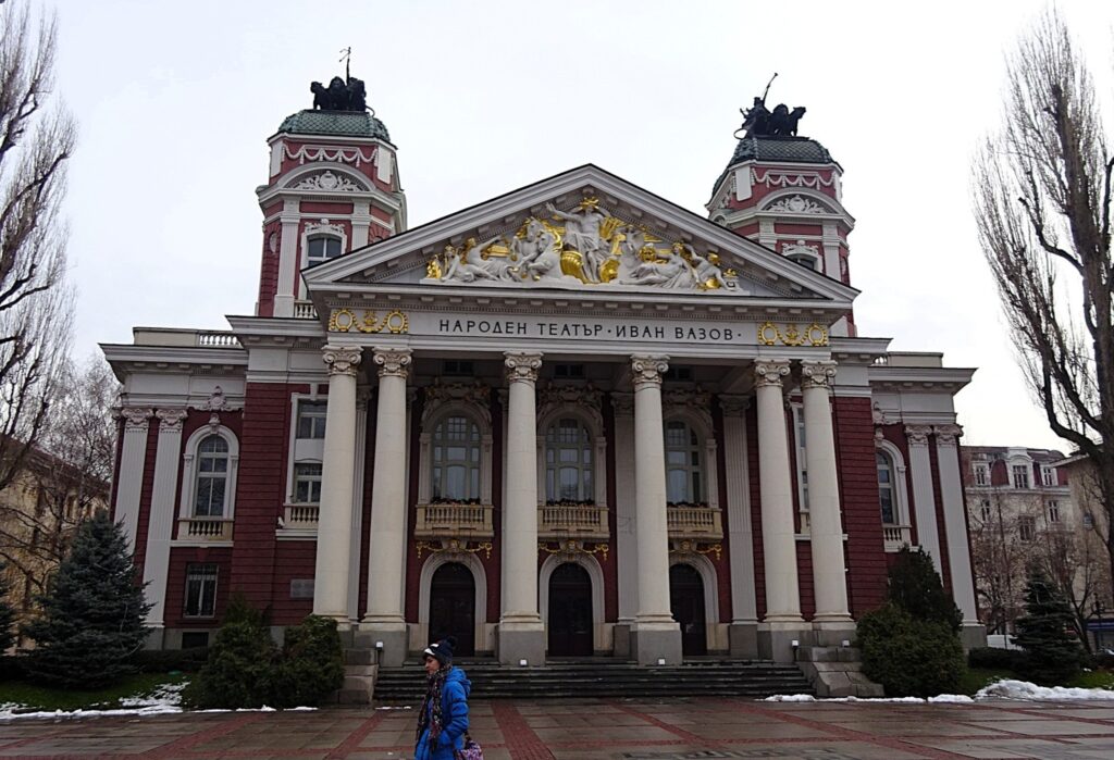 Giorni di maggio a Sofia - Teatro Nazionale Ivan Vazov. Foto LB